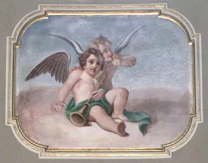 Due angioletti con tromba